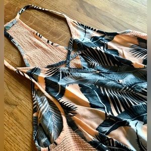 RipCurl Leaf Print Dress